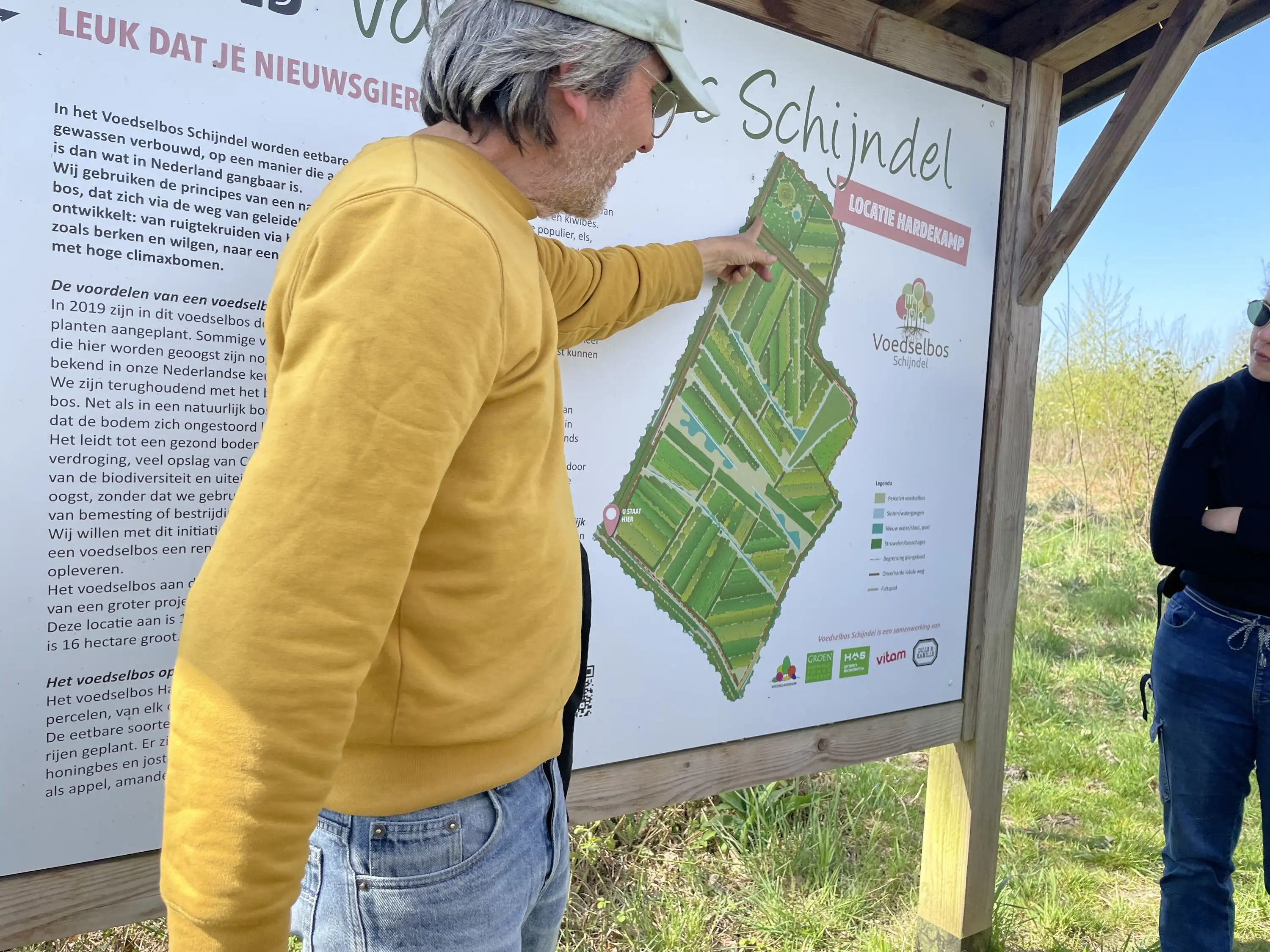 Lors de notre visite à Schijndel avec Wouter Van Eck (avril 2025)