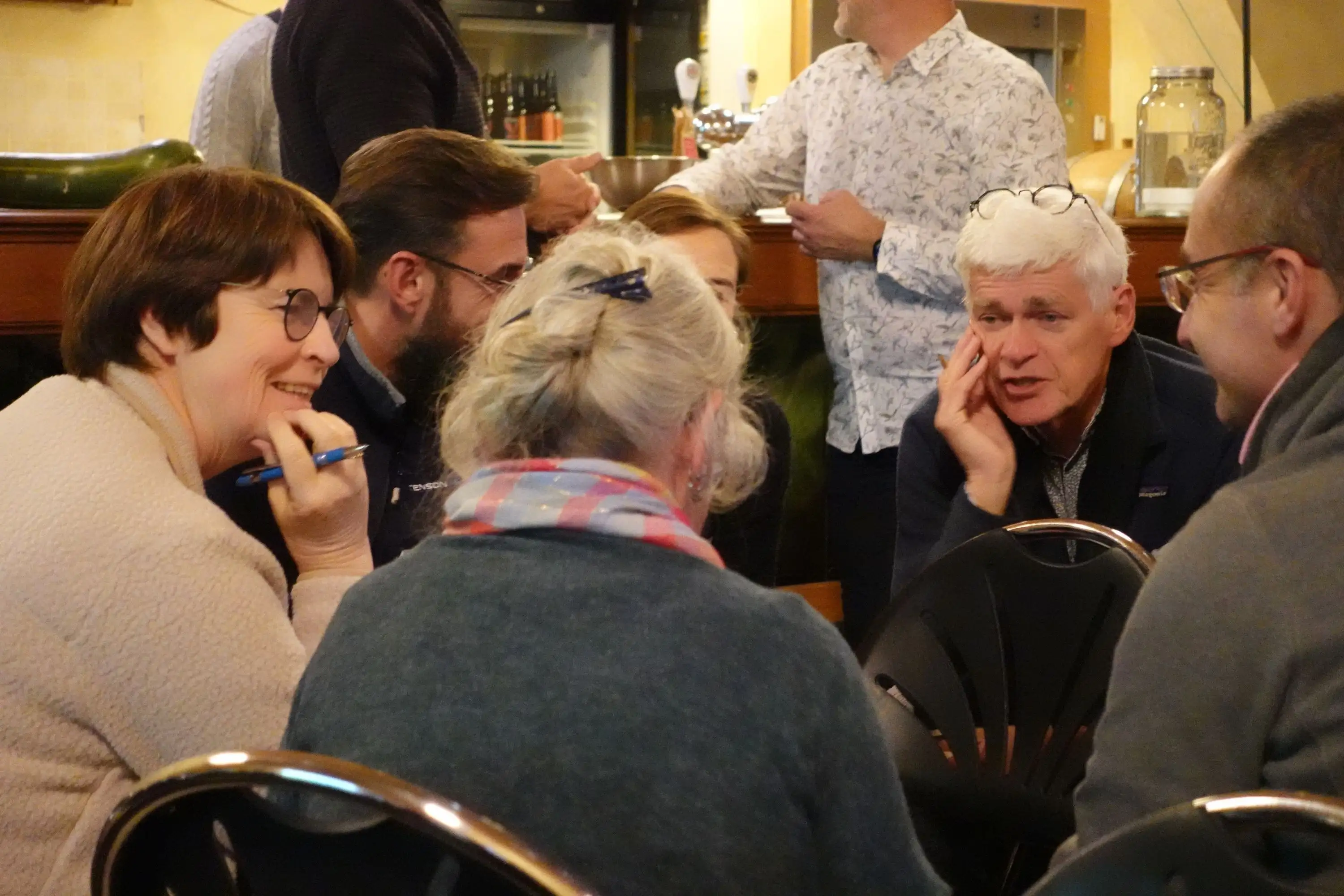 Atelier collaboratif pendant le festival