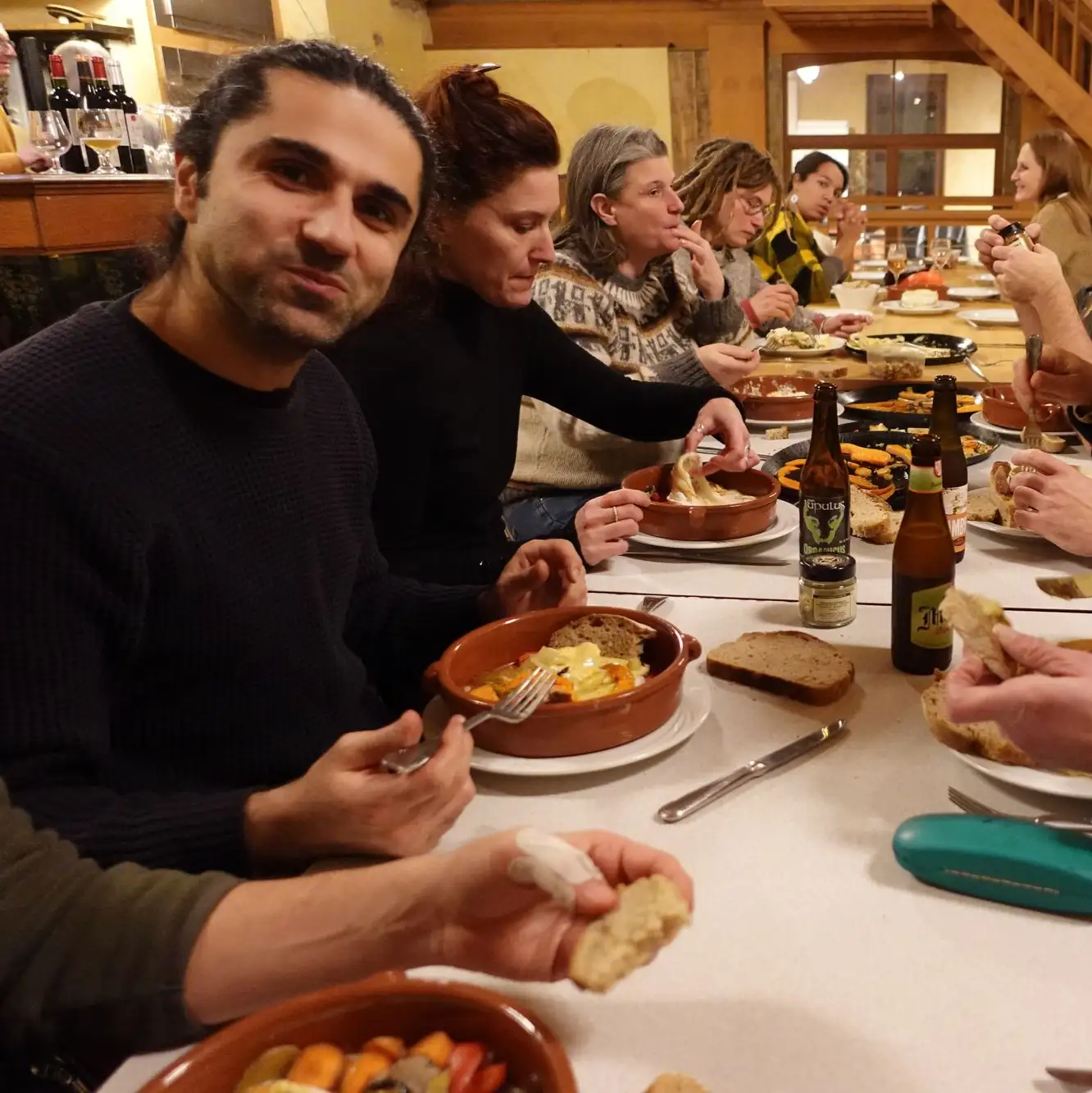Des moments conviviaux 🧀 🍕 🥗