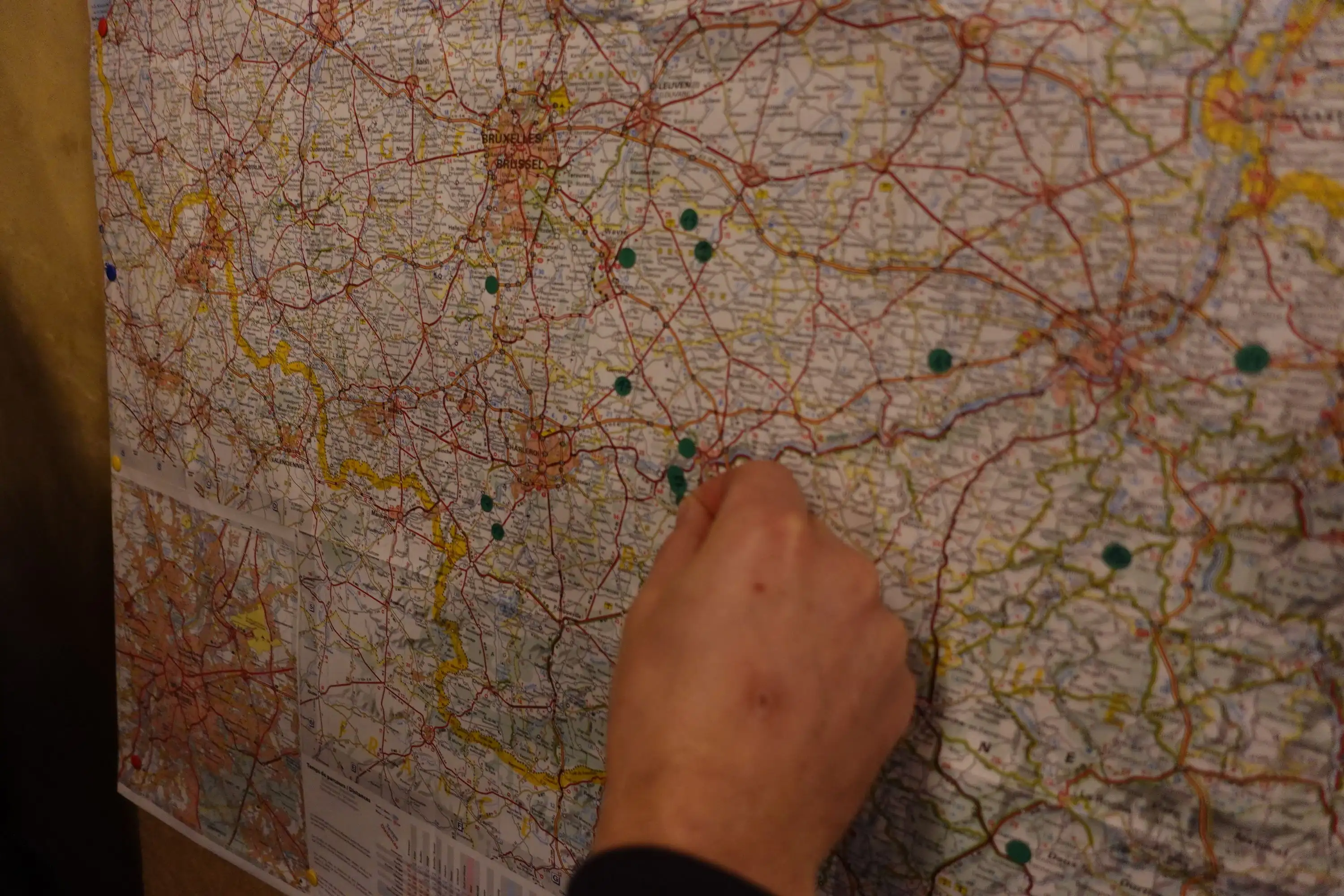 Rencontres et échanges pendant le festival